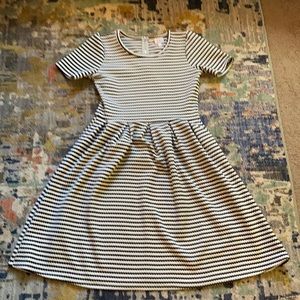 Striped LulaRoe dress